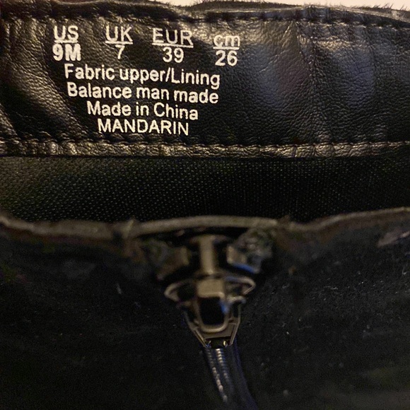 Carlos Black Suede Boots - Picture 4 of 7